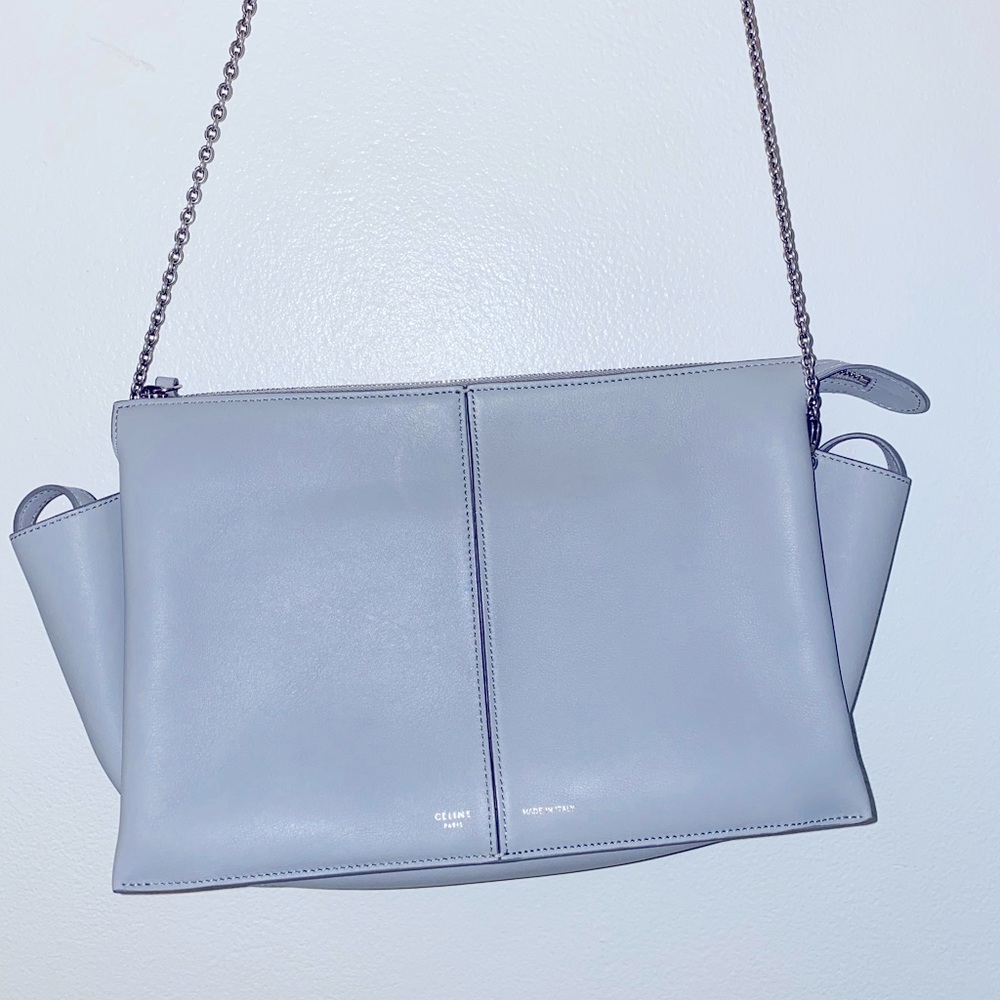 Celine Trifold Clutch on Chain